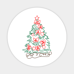 Christmas Tree Magnet